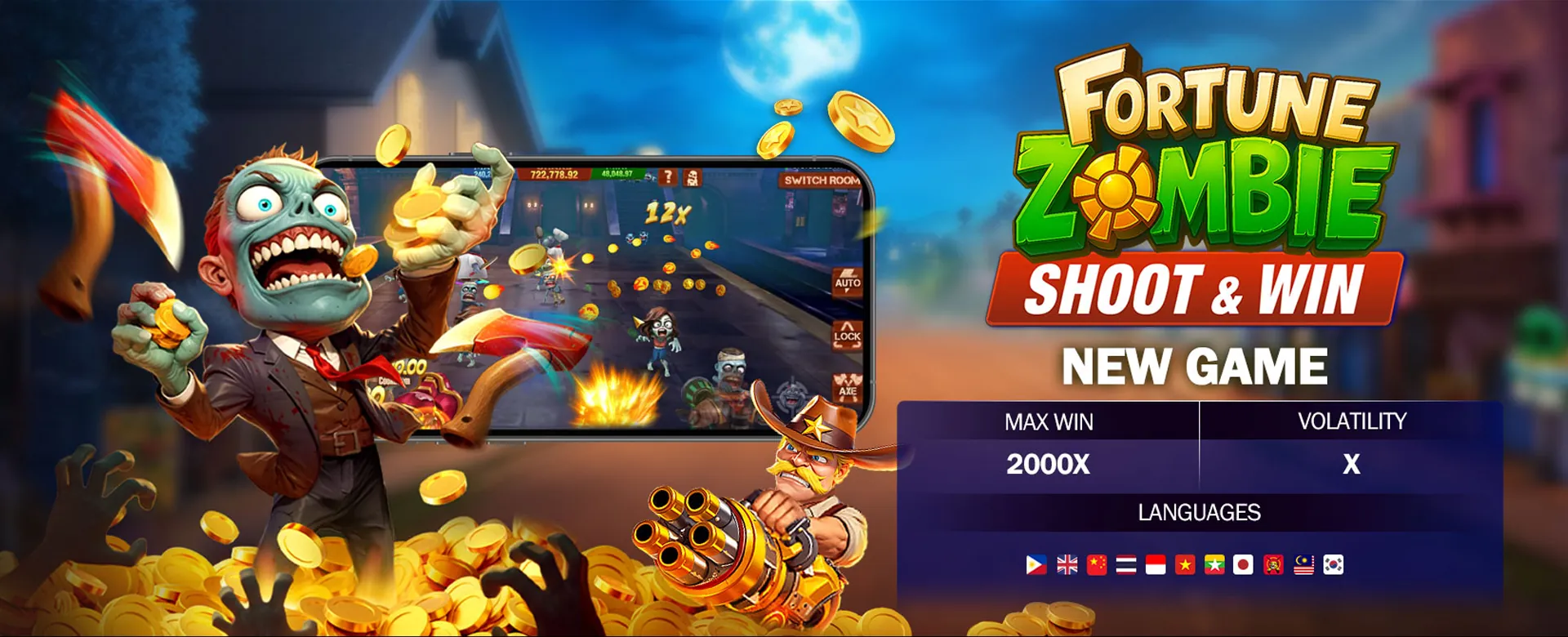 Dynamic gaming background for BMW55 online casino